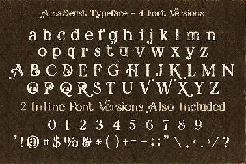 AmaDeust - Display Font