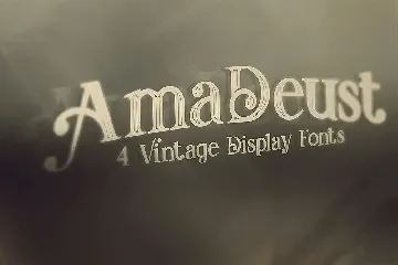 AmaDeust - Display Font