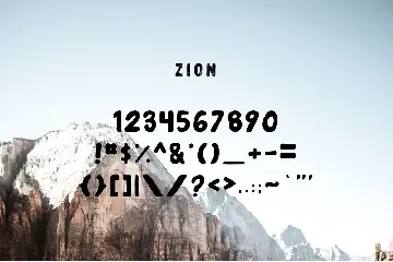 Zion | Eroded Grunge Font