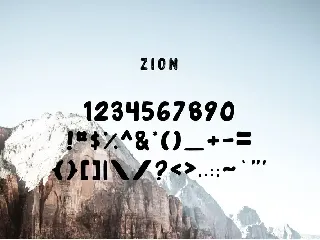 Zion | Eroded Grunge Font