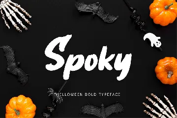 Spoky Helloween Bold Typeface font