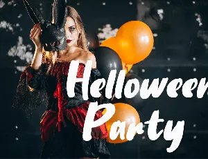 Spoky Helloween Bold Typeface font