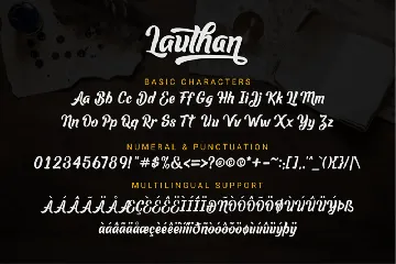 Lauthan font