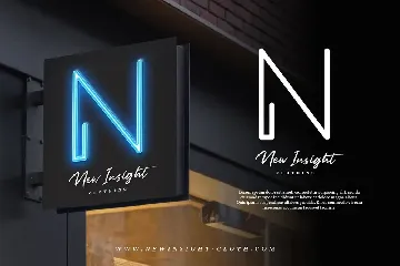 Neon Planet - Display Font Duo