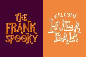 Ghostober | Halloween Layered Font