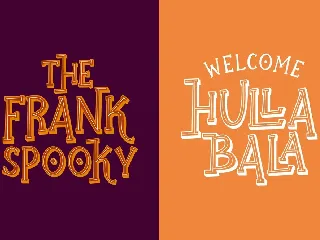 Ghostober | Halloween Layered Font