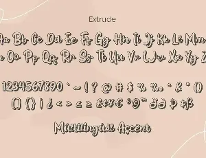 Yasminda - Script Font