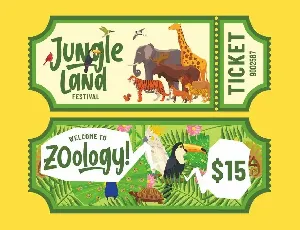 Jungle Land font