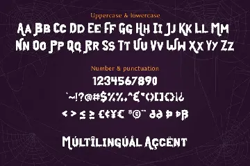 Midnight Union - Halloween Font