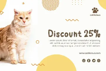 Calli Cat - Layered Display Font