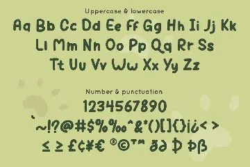 Calli Cat - Layered Display Font