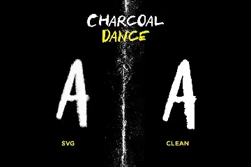 Charcoal Dance - Quirky Handwriting font