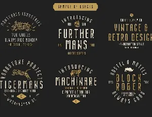 Nordin Vintage Font Family