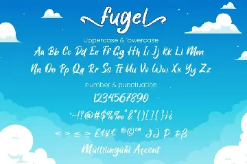 Fugel - Handwritten Font