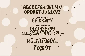 Boba Milk - Sweet & Rounded font