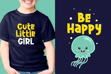 Cute Jellyfish font