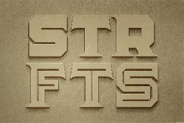 Strife - Display Font