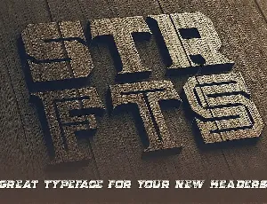 Strife - Display Font