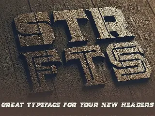 Strife - Display Font