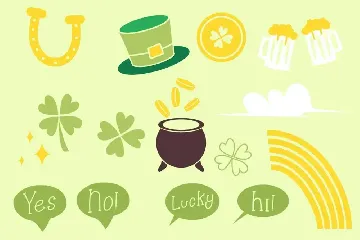 Happy Clover font