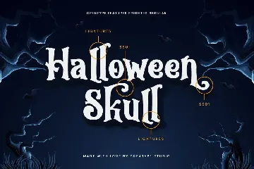 Frighted Halloween Business Font