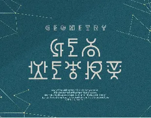 Dritch Geometric Font Duo