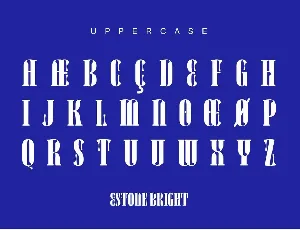 Estone Bright font