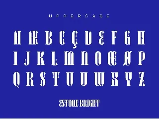 Estone Bright font