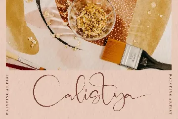 Calatistela Signature Font