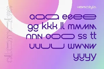 Versatylo Rounded - Logo Font