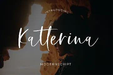 Katterina Modern Script Font