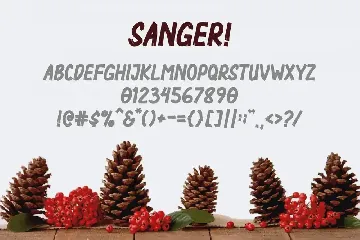 Sanger font