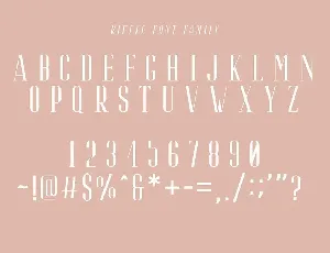 Riffle Font Family