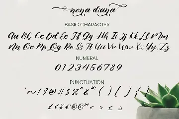 Nona Diana - Script Font