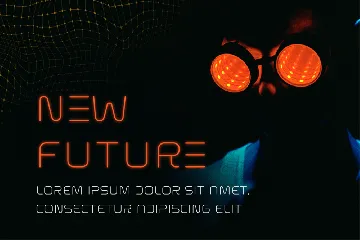 Zoyatech - Futuristic Sans Serif font