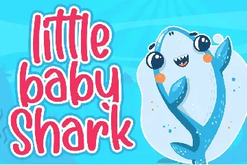 Cutie Shark - Handwritten Font