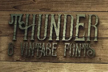 Thunder Typeface font