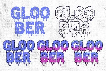 Gloober font