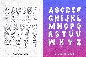 Gloober font