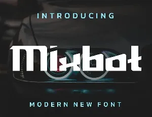 Mixbot Font