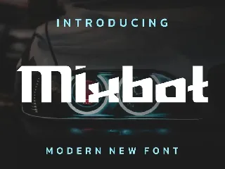 Mixbot Font