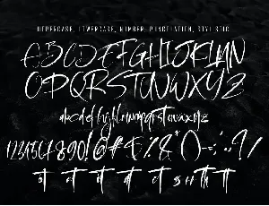 Sejhenak Bang font