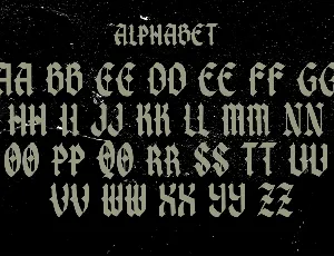 Soffer Vintage Blackletter font