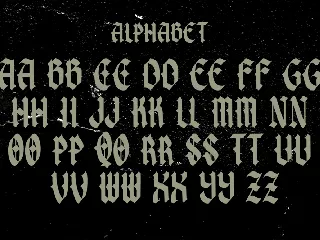 Soffer Vintage Blackletter font