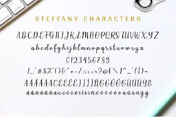 Steffany - Handwriting Font