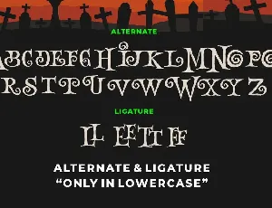 Night Mare font