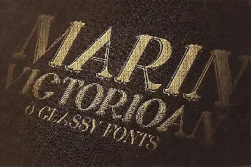 Marin - Victorian Font