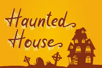 Pumpkin Web - Halloween Font