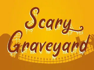 Pumpkin Web - Halloween Font