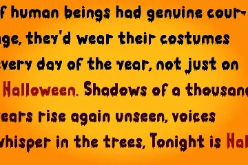 Smelly Blood - Halloween Font